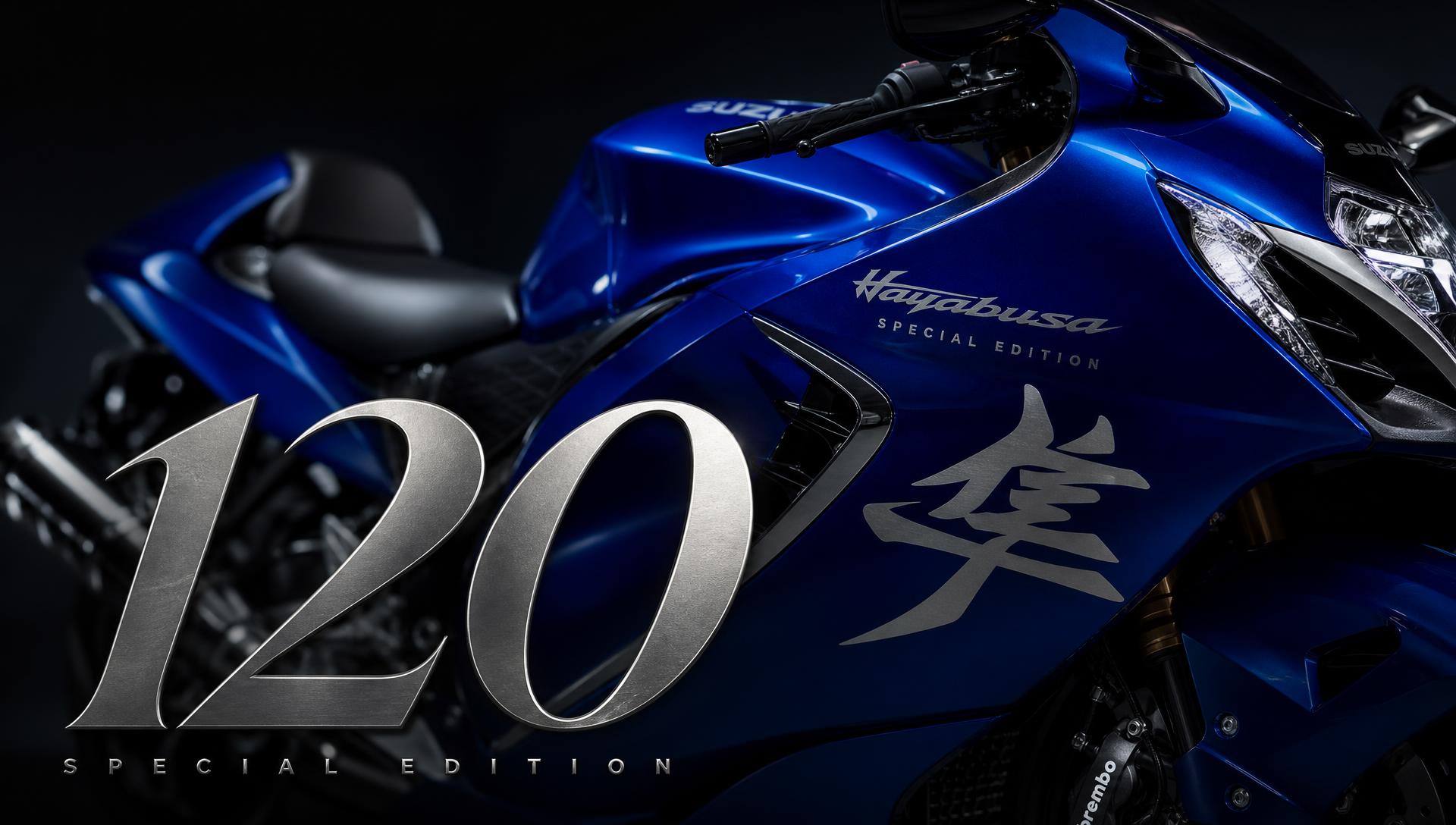 Hayabusa Special Edition com destaque para a série limitada de 120 unidades